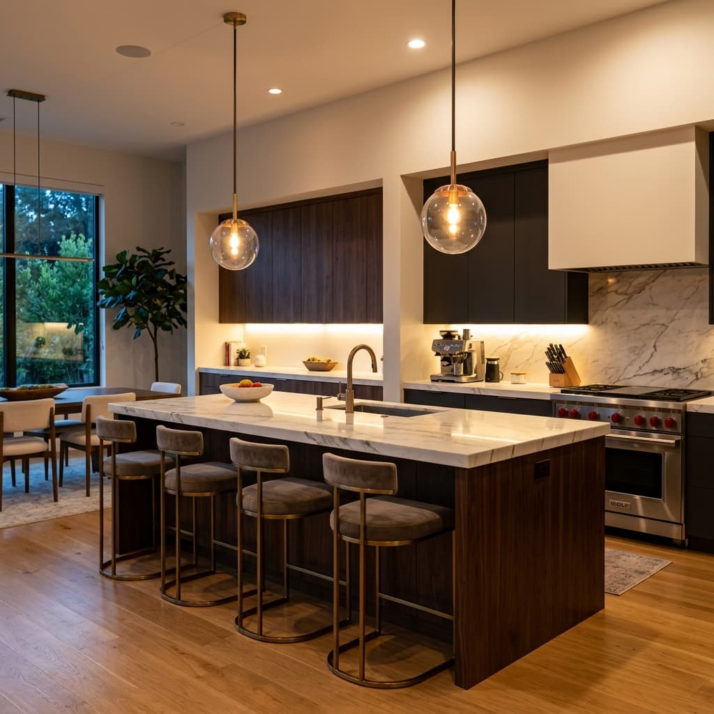 Custom cabinets & countertops